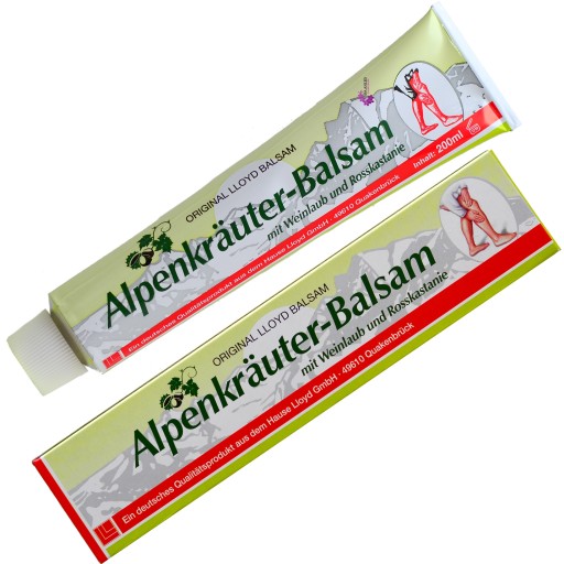 Alpenkrauter Gaštanový a hroznový balzam 200ml