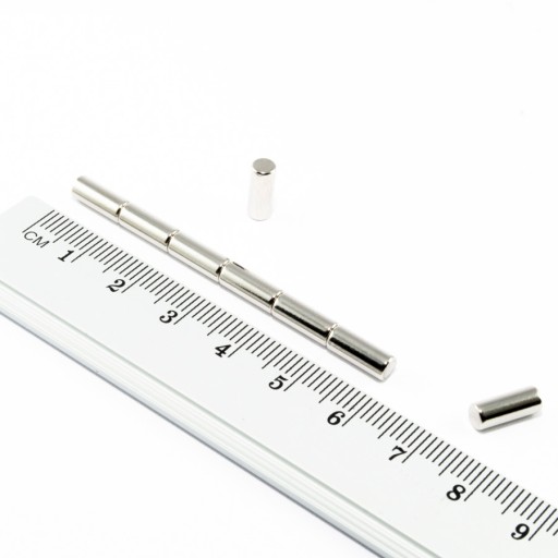 VALEC NEODYMOVÝ MAGNET 4x10 N38 SADA 15 KUSOV