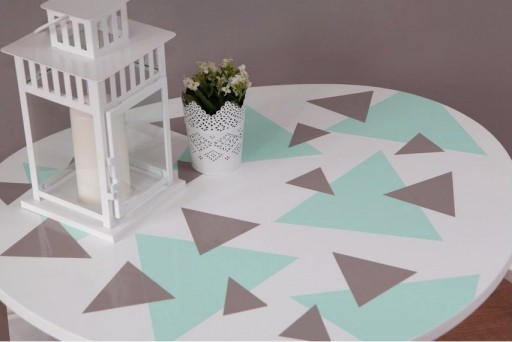 Nábytková dyha Dekoratívna fólia pre nábytkové stolové skrinky MINT GLOSS DIY