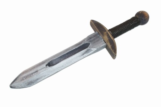 Malý drevený rytiersky meč, 41 cm, kostým rytiera