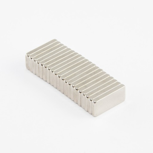 NEODYMOVÝ MAGNET TANIER 15x7x2 N38 - 10 KS