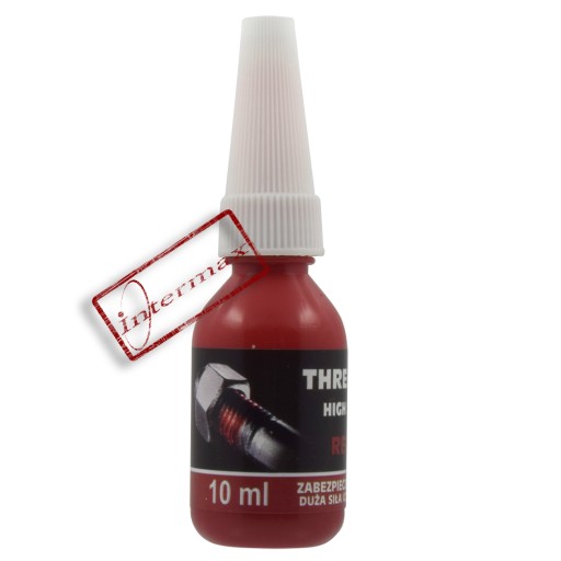 LEPIDLO NA ZABEZPEČENIE NITÍ SILNÉ ČERVENÉ 10 ml