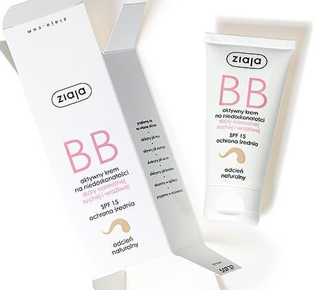 Ziaja BB krém pre normálnu pleť, prírodný odtieň 50ml