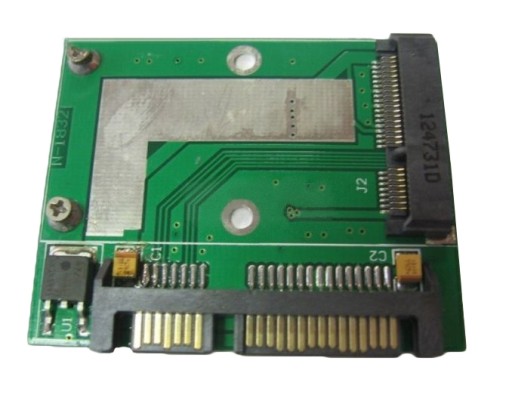 ADAPTÉR Half Slim mSATA to SATA III SSD