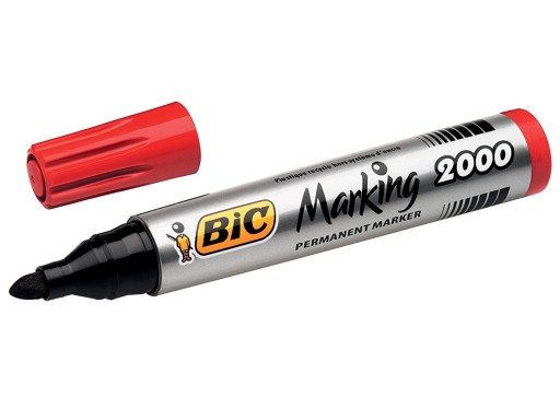 Permanentný popisovač RED BIC MARKING 2000 ECOlutions, 4,95 mm, okrúhly