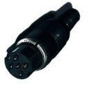 DIN zásuvka 5pin 5p (590) pre FV kábel vysoký 24h (1134)