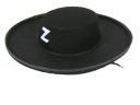 KOSTÝM ZORRO, ČIERNA, 50-54CM