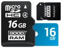 GOODRAM MICRO SD KARTA 16GB PAMÄŤ + SD ADAPTÉR