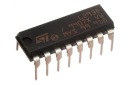 4 ks L293D H-Bridge DIP16 MOTOROVÝ OVLÁDAČ