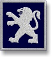 Peugeot Thermo Patch Vyšívaná nažehľovačka