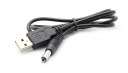 Napájací kábel USB nabíjačka - DC 5,5mm 5V
