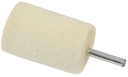 Leštiaci plstený kotúč na stopke 20x50 mm