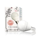 LED guľová žiarovka E14 G45 4W=40W Teplá CCD EL