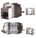 STP FTP modul keystone cat.6A CERTIFIKÁT ALANTEC