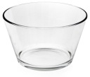 Malá sklenená miska na šalát KROSNO Basic Glass 13cm