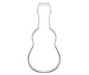 Forma na KLASICKÚ GUITARU 7,4 cm, vykrajovačka