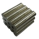 Guľatý neodýmový magnet 12 x 2 mm Silný, 5 ks