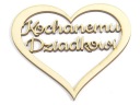 PRÍvesok SRDCE pre milovaného dedka DECOUPAGE RR39
