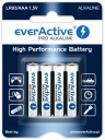 4x AAA LR3 alkalická 1,5V Pro Alkaline everActive batéria