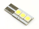 LED ŽIAROVKA W5W 3 SMD T10 CANBUS môže zbernicová strana