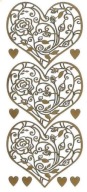 NÁLEPKY Nálepky Heart hearts rose 