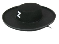 ČIAPKA DETSKÝ ZORRO, ČIERNA, 50-54CM