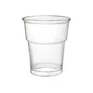 Priehľadný plastový pohár 200/250 ml 50 ks
