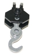 LEGO HÁČEK ČIERNA 30396 / TMAVO SIVÁ 30395