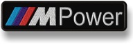 BMW MPower Patch Thermo vyšívaná nažehľovačka