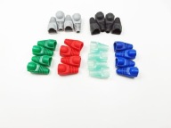 kryt krytu pre RJ45 8p8c čierny, 4 kusy