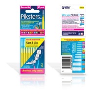 PIKSTERS Pravidelné šťastie medzizubné 10ks Veľkosť3