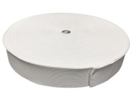 PLOCHÁ GUMA NA OBLEČENIE 25mm / 25m BIELA ​​2,5cm