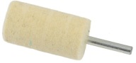 Leštiaci plstený kotúč na stopke 30x50 mm