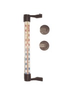 OKENNÝ TEPLOMER NA OKNO 26cm, HNEDÝ