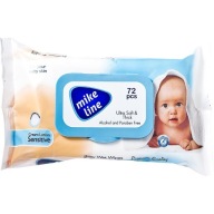 MIKE LINE vlhčené obrúsky 72 ks
