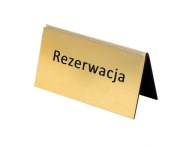 INFORMAČNÁ TABUĽA REZERVÁCIE TABUĽA - GRAVÍROVANIE