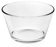 Malá sklenená miska na šalát KROSNO Basic Glass 13cm