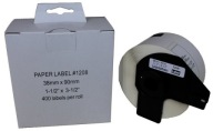 Objednajte si štítky Brother DK-11208 38x90mm QL700 QL800