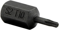 BIT TORX T10 x 30MM S2 10MM HEX.