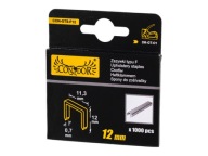 ZOŠÍVAČKY TYP F 12 x 11,3 x 0,7 mm PRE ODBERATEĽA 1000 ks