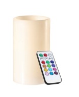 Dekoratívna sviečka, RGB LED sviečka na diaľkové ovládanie, DEKORATÍVNA VLOŽKA