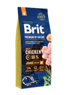 BRIT PREMIUM BY NATURE JUNIOR MEDIUM M 1KG
