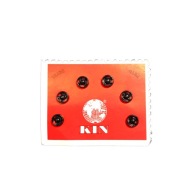 Kovové západky (0) pr. 6,5mm ČIERNA 6 kusov