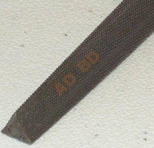 Trojuholníkový kovový pilník, 200 mm/2
