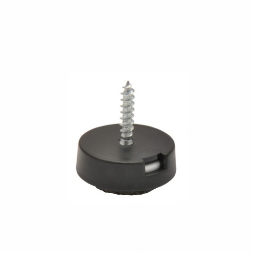 Nábytkový klzák, pätka 20mm + vymeniteľná vložka