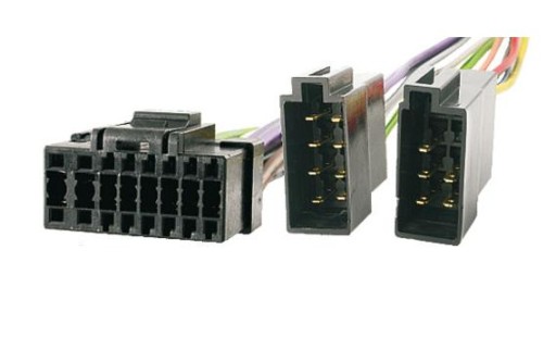 Adaptér Connector Cube ISO pre Panasonic CQ FX Radio 35 355 44 55 555 75 95