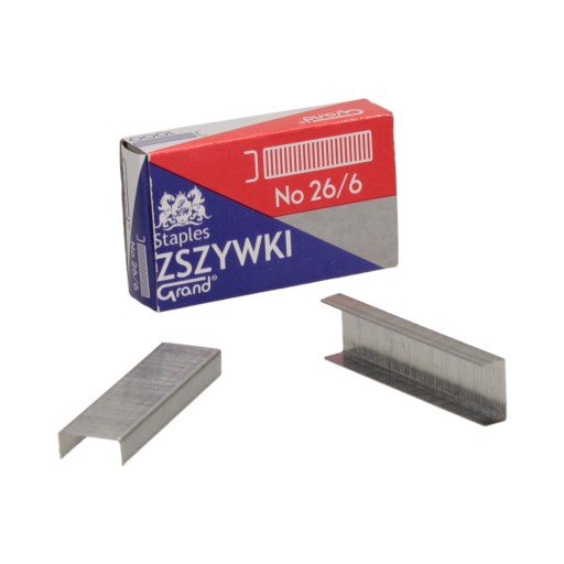 26/6 zinkové sponky (1000) Grand