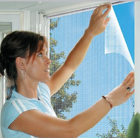 SIEŤKA NA KOMÁRY OKENNÁ sieťka hmyz KOMÁRE 130x150 BIELA