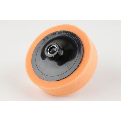 Sponge Orange tvrdý leštiaci kotúč 150mm