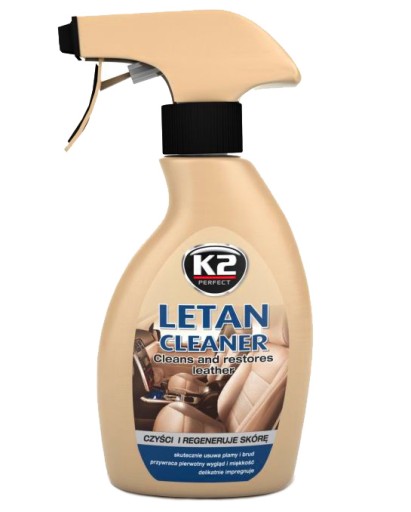 K2 LETAN CLEANER - TEKUTINA NA ČISTENIE KOŽE 250ML